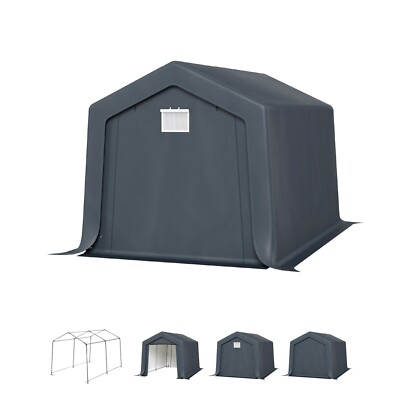 Portable Storage Shelter Outdoor Heavy Duty Carport Canopy Garage Car Tent