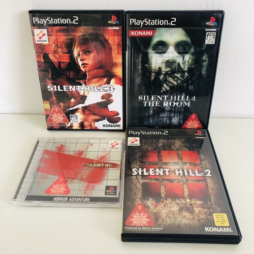 PS2/サイレントヒル2.3.4 美品3本セット 付属品完品、美品】サイレント・ヒル 2 3 4 ザ・ルーム PS2 3点
