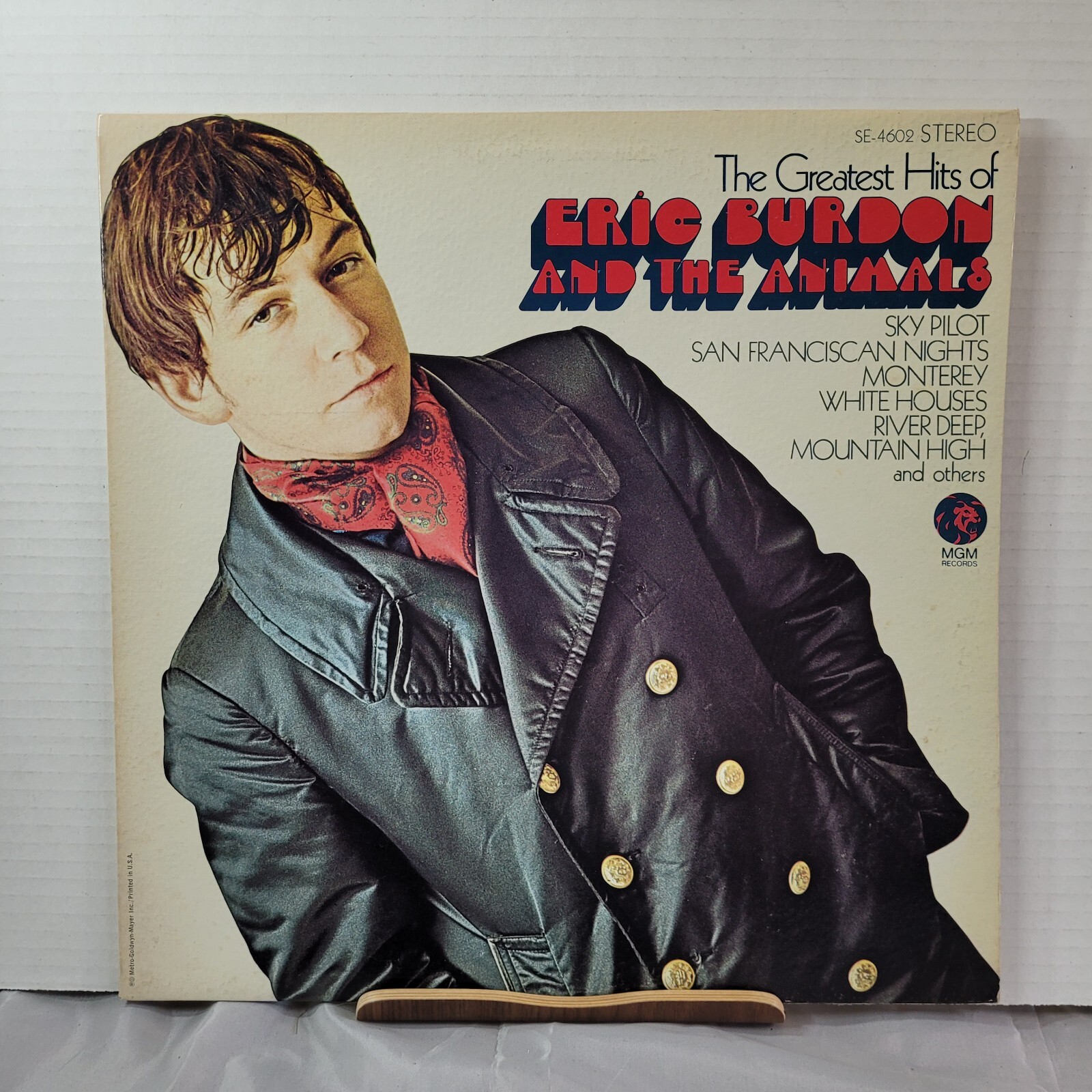 The Greatest Hits of Eric Burdon and the Animals LP ~ SE