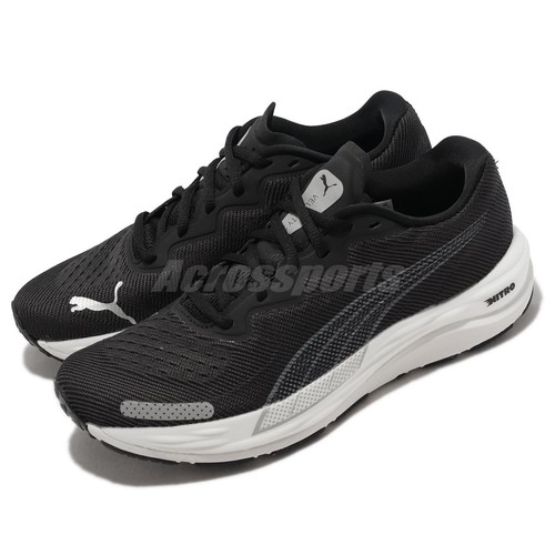 

Женские спортивные кроссовки Puma Velocity Nitro 2 Wns Black White 376262-01, Черный, Velocity Nitro 2 Wns