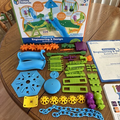 Learning Resources Playground Engineering Design Building Set