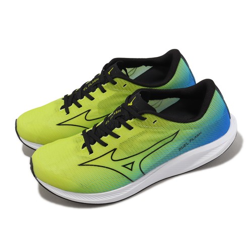 

Mizuno Duel Flash желтый черный синий мужские кроссовки для бега по дорогам U1GD2360-01, Duel Flash