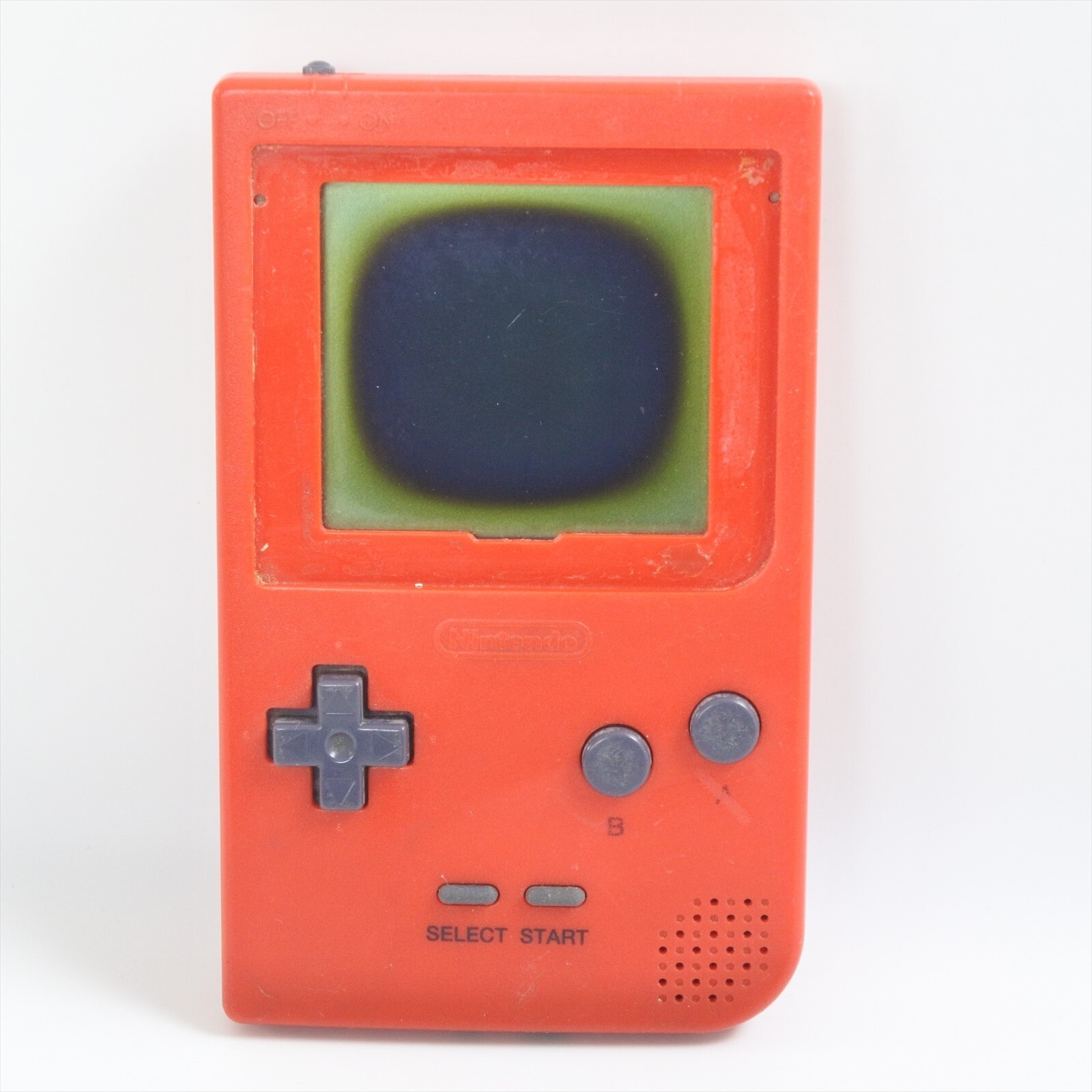 JUNK Gameboy Pocket Console RED Not working No cover JUNK Gameboy Pocket Console RED Not working No cover