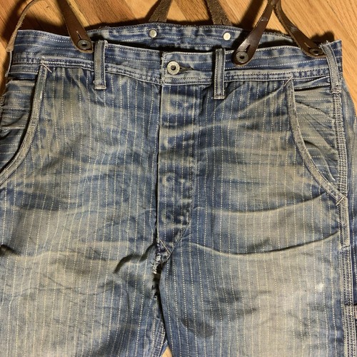 パンツ RHC DAMAGED INDIGO DENIM RHC DENIM/Damaged Straight Indigo Denim パンツ