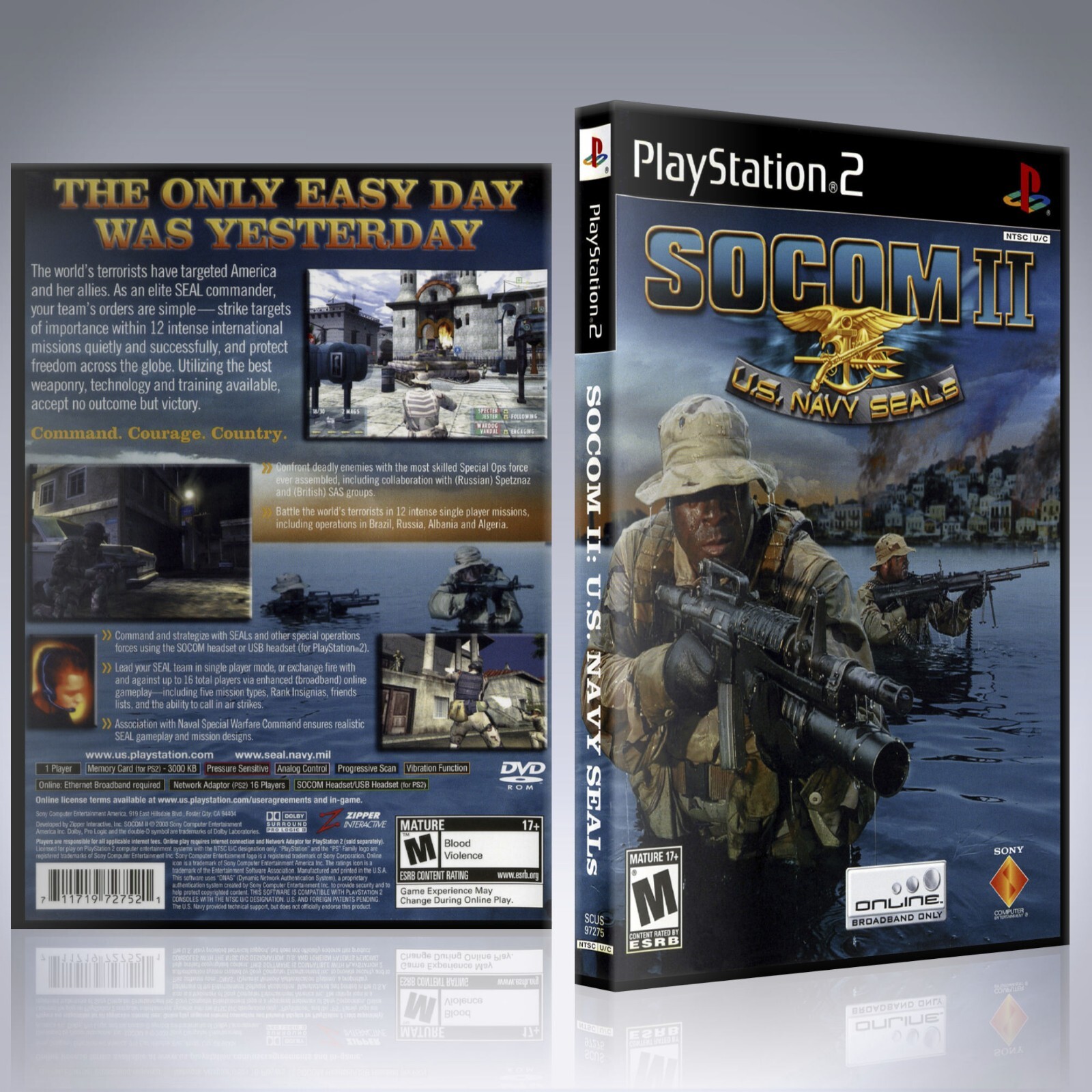 (未使用･未開封品)　SOCOM II U.S. NAVY SEALs lok26k6 SOCOM II: U.S. Navy SEALs - Walmart.com