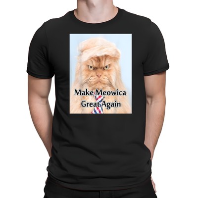 BEST TO BUY Make Meowica Great Again July 4th Funny Cat S-5XL Made in USAT-Shirt