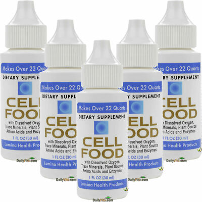 5 x Cellfood Liquid Concentrate 1 fl oz