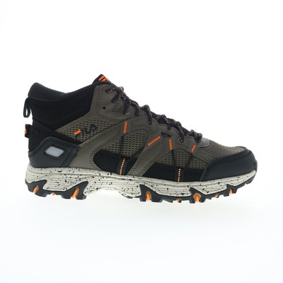 Мужская спортивная обувь Fila Grand Tier Mid 1JM01717-205 из синтетического материала коричневого цвета 9