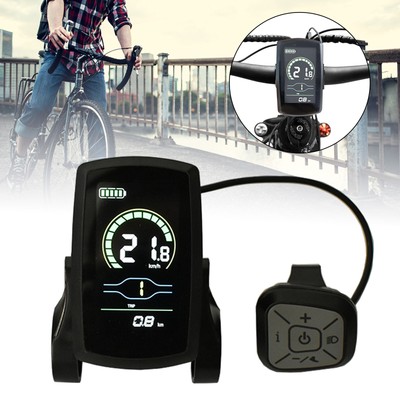 YL80C Electric Bike LCD Display 36V 48V EBike Speed meter For Engwe Display95