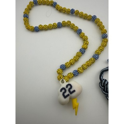 Tampa Bay Rays Tyler Glasnow 20 Bracelet and 22 Lightning Necklace Jewelry Set