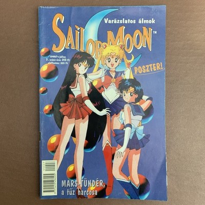 Sailor Moon #7 1999 Magical Dreams - Mars Fairy - Takeuchi - Semic - Hungarian