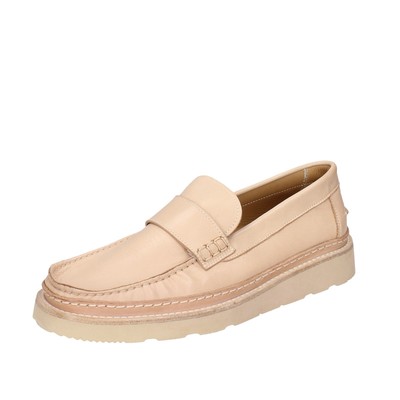 Men's shoes MOMA 9 (EU 42) loafers beige leather EX674-42