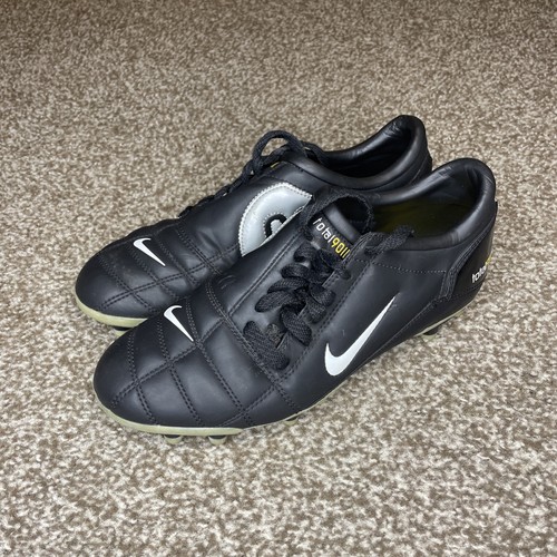 ✨️SALE✨️ 00s NIKE TOTAL 90 training shoes Nike Total 90 II TF Astro Turf Gold Blue US 9.5 RARE T90