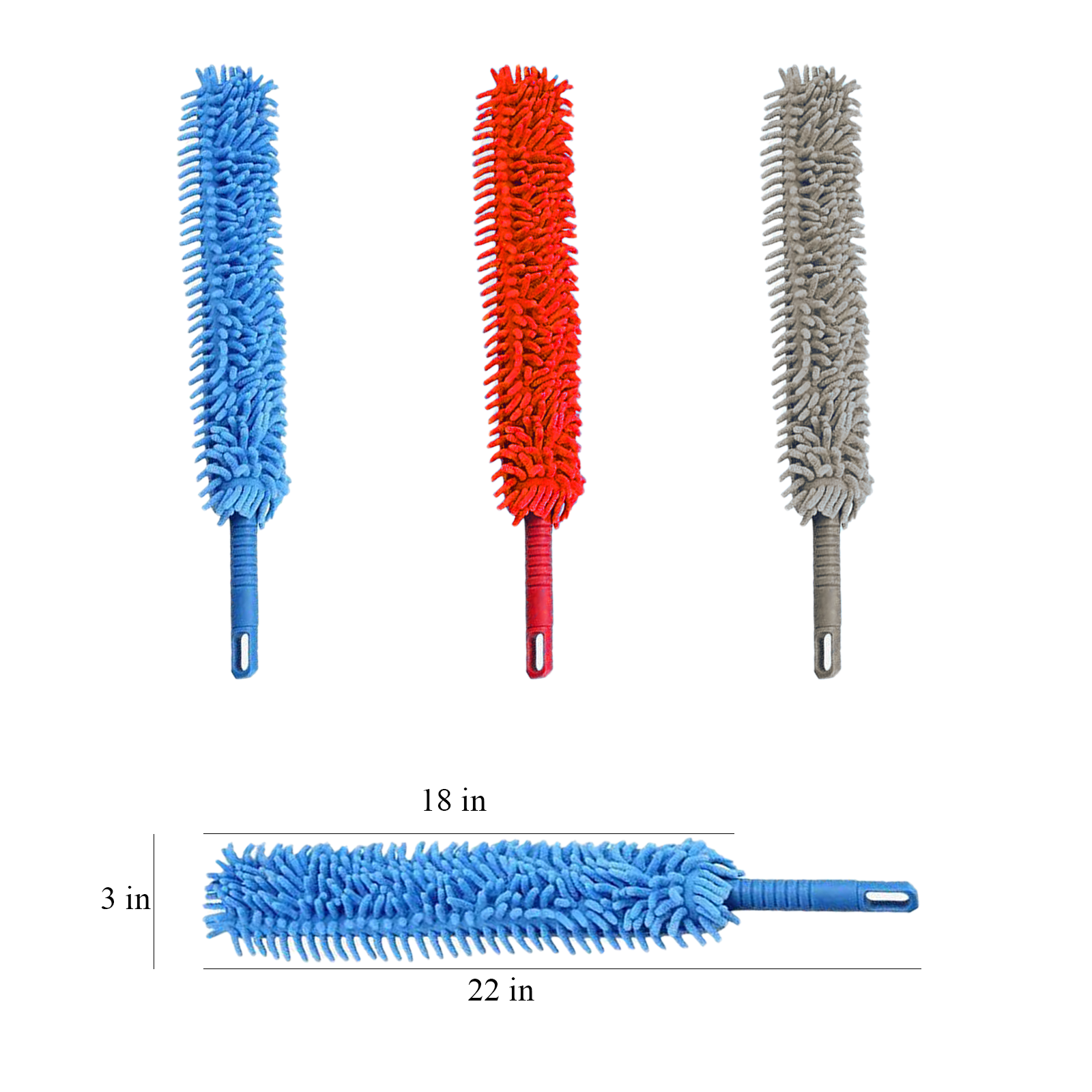 Bendable Microfiber Duster for Cleaning Feather Duster for H