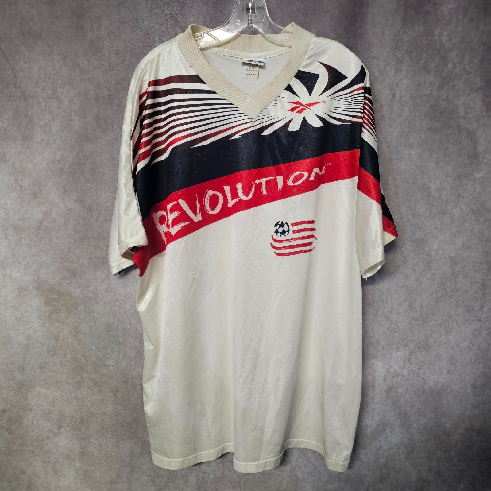 アトレティコマドリード　セットアップ　リーボック　90s Rare Vintage 90s MLS Reebok New England Revolution Soccer