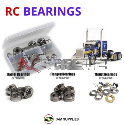 RCScrewZ Metal Shielded Bearings tam174b for Tamiya Grand Hauler (56344) | SET