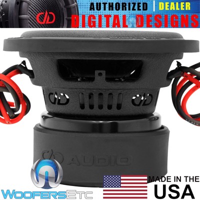DD AUDIO 1508d-D4 8'' USA MADE WOOFER 2400W DUAL 4-OHM SUBWOOFER BASS SPEAKER NEW