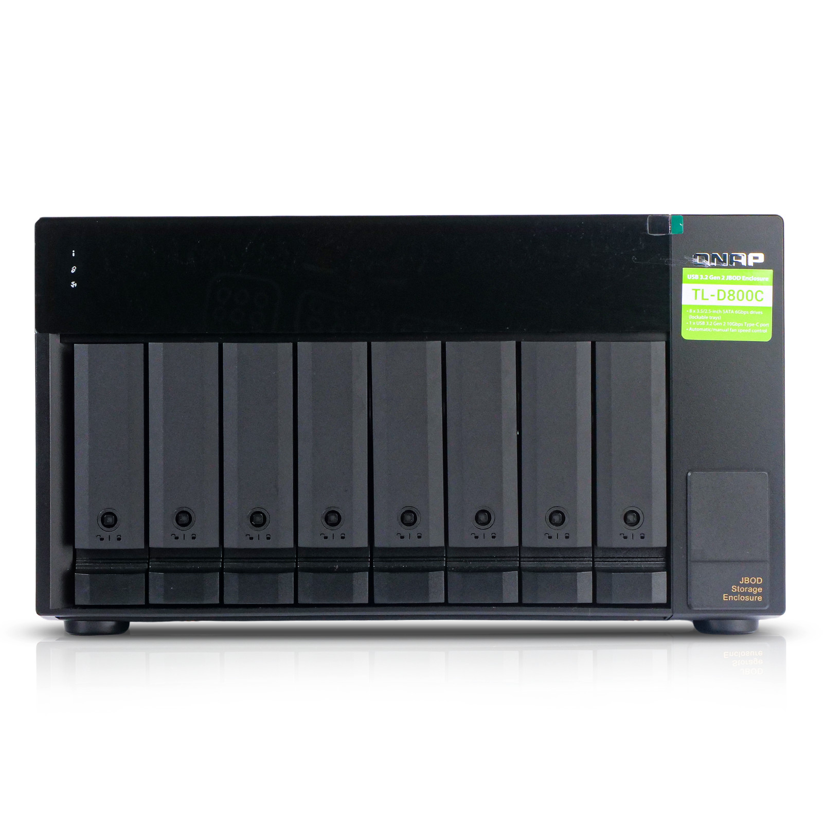 QNAP TL-D800C USB 3.2 Gen2 8-Bay 3.5/2.5