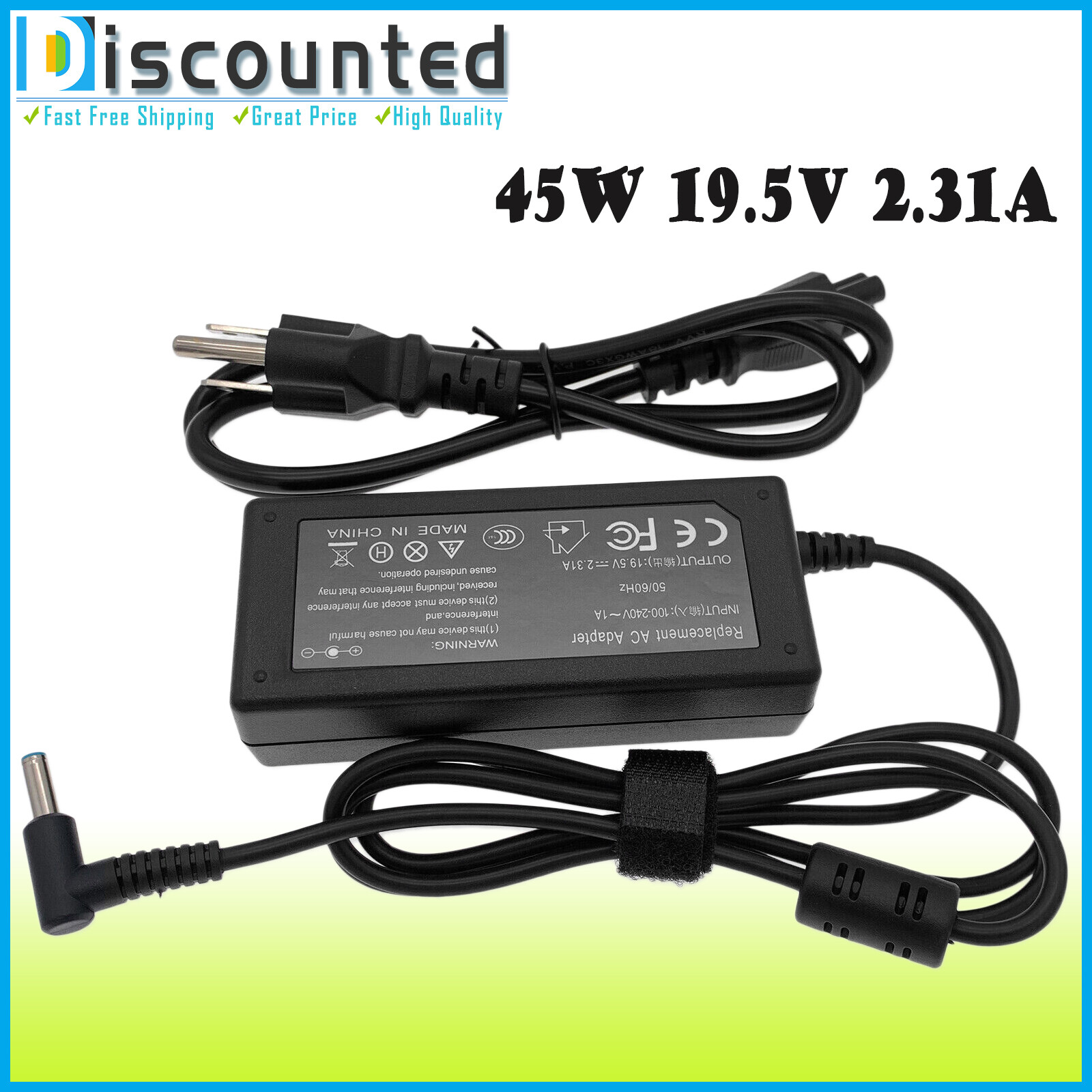 Charger For Hp Elitebook 630 G9 645 G10 655 G10 Notebook