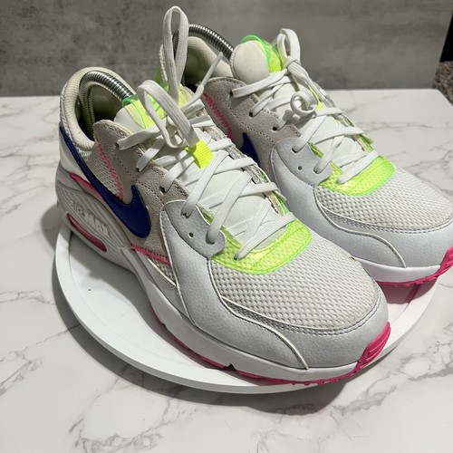 Size 9.5 - Nike Air Max Excee White Pink Indigo Women's
