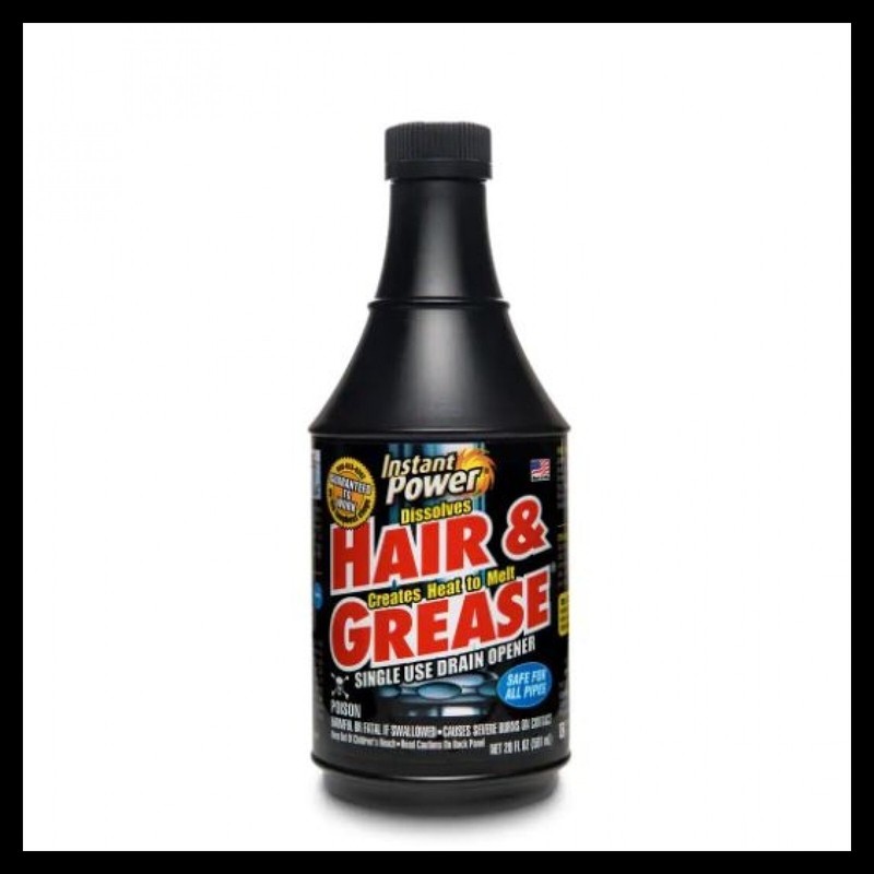 Instant Power Hair and Grease Drain Cleaner Opener
