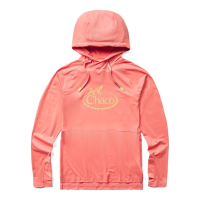Женская солнцезащитная накидка Chaco с капюшоном Shell Pink XL Apparel