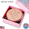Gifts for Women Girls, Personalized Compact Mirror, Unique Mothers Day Birthday Gifts, Funny Graduation Gifts for Her, Sentimental Present for Female Friends Wife Mom Daughter Sister