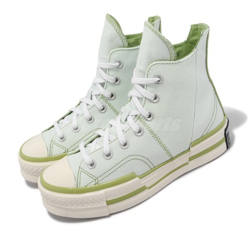 

Converse Chuck 70 Plus HI Зеленый Белый Мужчины Унисекс Повседневная Обувь Кроссовки A07081C, Chuck 70 Plus Hi