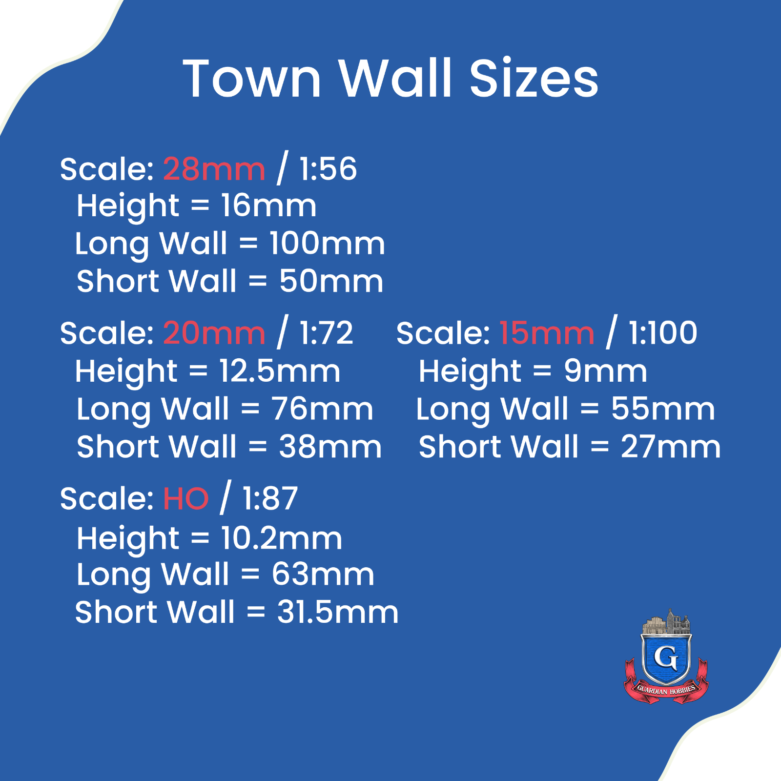 Stone Town Wall Set 3D Printed Scatter Terrain for Historical Tabletop Wargames
