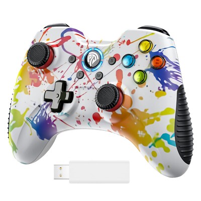 EasySMX 【2023 New】 Wireless Gaming Controller for Windows 7 8 10 11 PC/PS3/An...