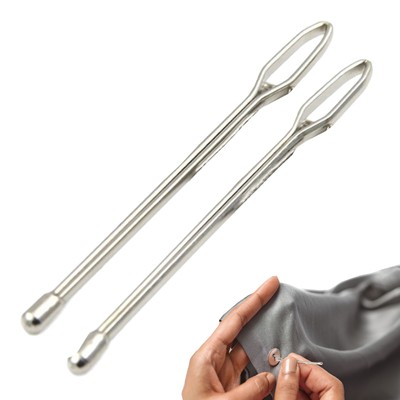 2pcs Metal Drawstring Rope Threaders Multifunctional Sewing Tools