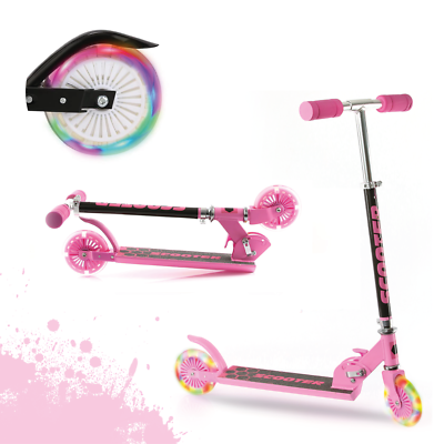 Light up scooter 2 wheel top