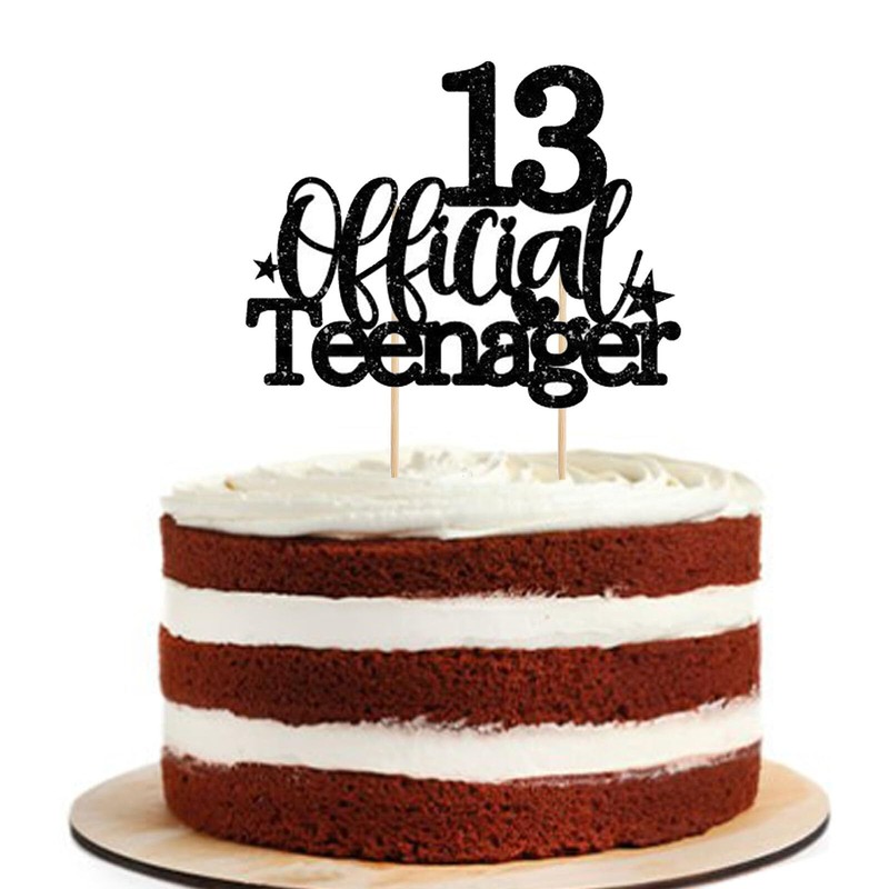 	Tortendeko 13. Geburtstag MÃ¤Dchen Teenagerofficial Teenager Deko 13 Geburtst...