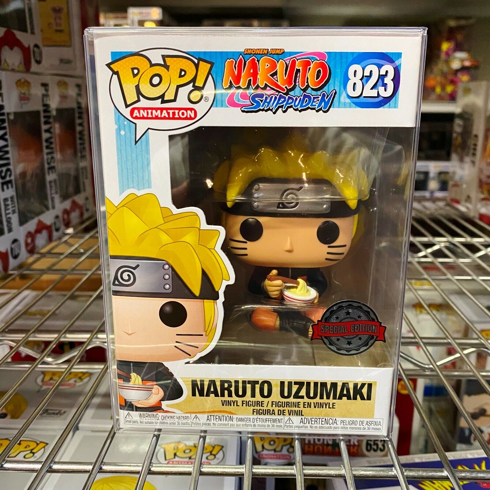 Funko Pop Naruto : Naruto Uzumaki #823 Eating Noodle Vinyl Funko Pop Naruto : Naruto Uzumaki #823 Eating Noodle Vinyl