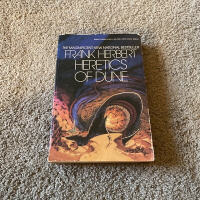 HERETICS OF DUNE Frank Herbert 1985 Berkley Trade Paperback Book RARE Vintage PB