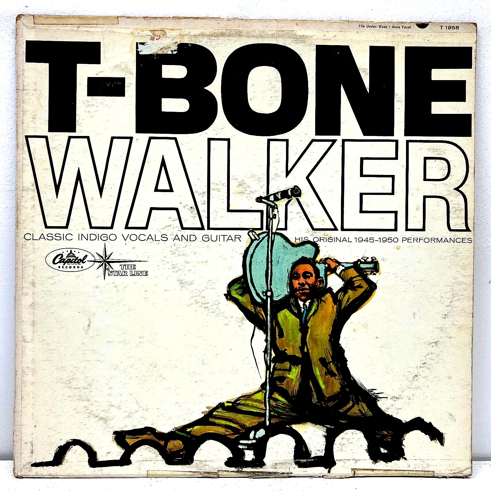 洋楽 T-Bone Walker The Great Blues Vocals LP T-Bone Walker The Great Blues Vocals 1963 Vinyl Capitol Records