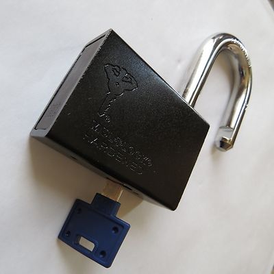 MUL-T-LOCK  #13  PADLOCK 1/2'' POP UP SHACKLE HIGH SECURITY INTERACTIVE  id card 