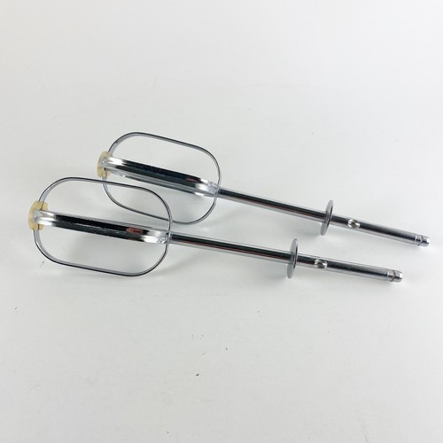 Genuine Vintage Sunbeam Mixmaster Hand Mixer Replacement Beaters 7 3/8