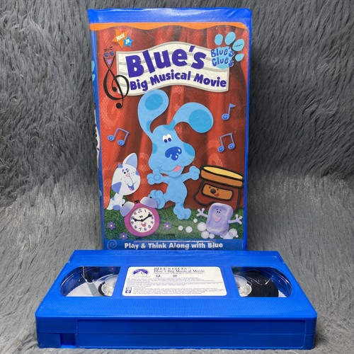 Blues Clues: Blues Big Musical Movie VHS 2000 Nickelodeon