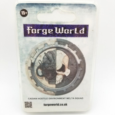Warhammer 40k - Forge World - Cadian Hostile Environment Melta Squad - Brand New