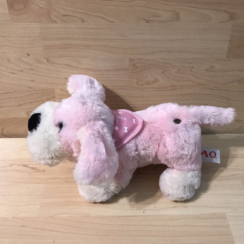 fao schwarz pink dog