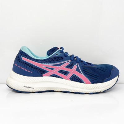 

Женские кроссовки Asics Gel Contend 7 1012B228 синие кроссовки размер 7.5, Синий, Gel Contend 7
