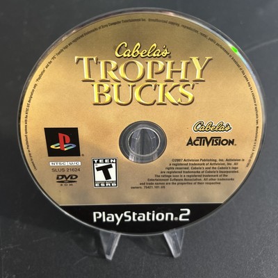 Cabela's Trophy Bucks (PlayStation 2 PS2) Disc Only