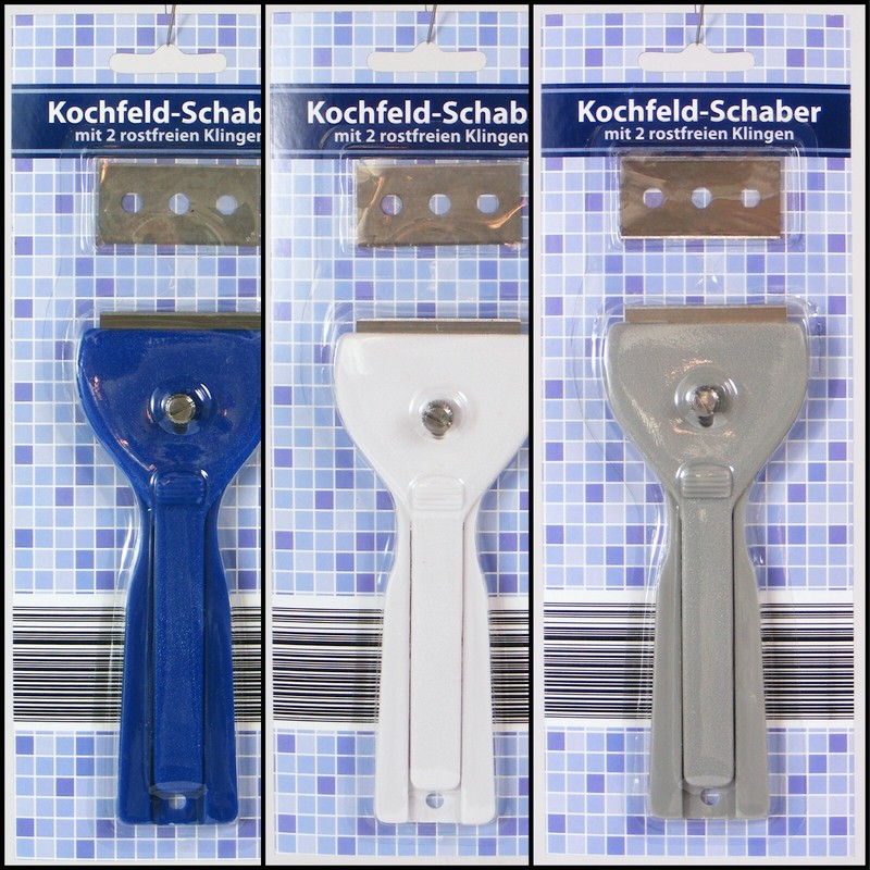 Ceranfeld Schaber Glas Kratzer Herd Koch Feld Reiniger Spachtel Ersatzklingen-2