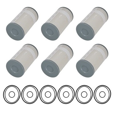 6Pack Diesel Filter FF5369W for Kenworth Peterbilt Sterling P550463