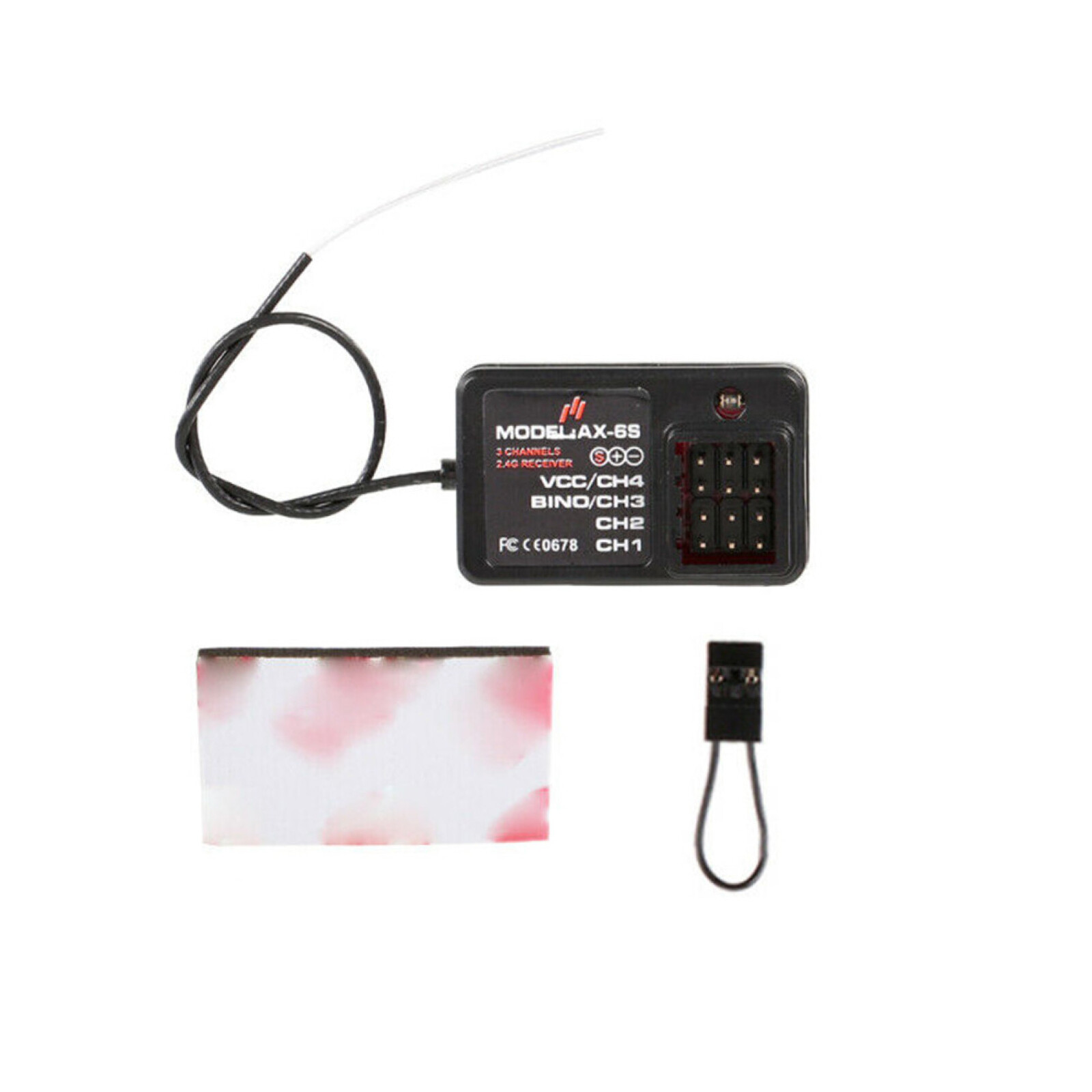 Boat Remote Control Receiver Transmitter 4ch Led Indicator