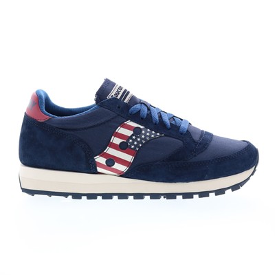Saucony Jazz 81 USA S70613-76 Мужские синие замшевые кроссовки Lifestyle Shoes 9