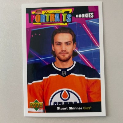 2020 Upper Deck Series 2 #P-95 Stuart Skinner RC UD Portraits Rookies