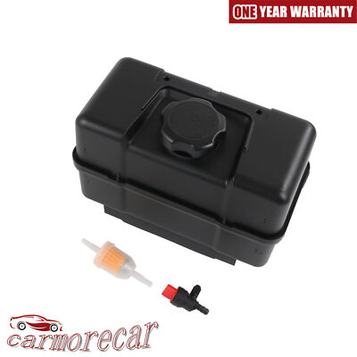 For Briggs & Stratton Fuel Tank & Cap & Fuel Filter 691993 4-Quart Plastic