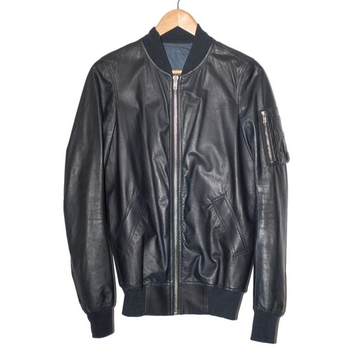 【RickOwens】Sail Biker Jacket 38 SULPHATE Sail Biker Jacket RICK OWENS | Blondie Shop